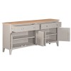 Alfriston Grey Painted Furniture Extra Large Sideboard