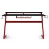 Alphason Office Furniture Aries Red and Black Gaming Desk