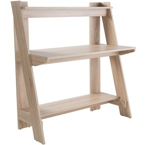 Alphason Office Furniture Arizona Light Oak Trestle Writing Desk Alphason Office Furniture Arizona Light Oak Trestle Writing Desk