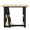 Alphason Office Furniture Penzance Oak Effect Compact Desk