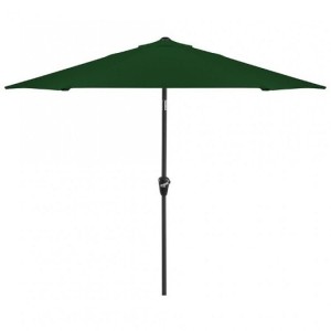 Nova Garden Furniture Antigua 2.4m Round Aluminium Green Parasol Crank & Tilt Nova Garden Furniture Antigua 2.4m Round Aluminium Green Parasol Crank & Tilt