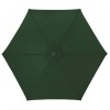 Nova Garden Furniture Antigua 2.4m Round Aluminium Green Parasol Crank & Tilt