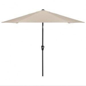 Nova Garden Furniture Antigua 3m Round Aluminium Beige Parasol Crank & Tilt Nova Garden Furniture Antigua 3m Round Aluminium Beige Parasol Crank & Tilt
