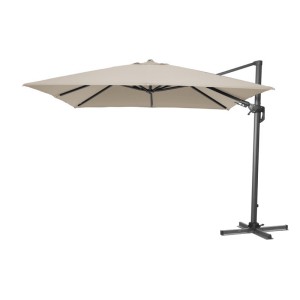 Nova Garden Furniture Genesis Beige 3m Square Cantilever Parasol Nova Garden Furniture Genesis Beige 3m Square Cantilever Parasol