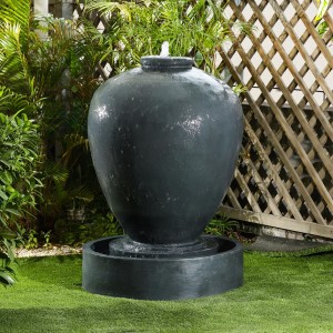 Nova Garden Furniture Noah Dark Grey Water Feature