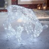 Soft Acrylic 70cm The Roscoe Duo Cool White Christmas Reindeer