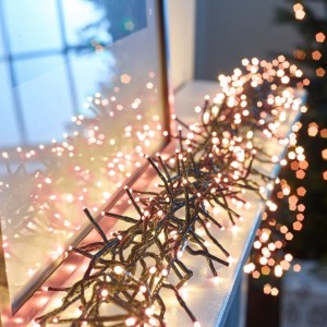 960 Copper Glow LED Cluster Christmas Lights 960 Copper Glow LED Cluster Christmas Lights