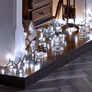 600 Cool White LED String Christmas Lights 600 Cool White LED String Christmas Lights