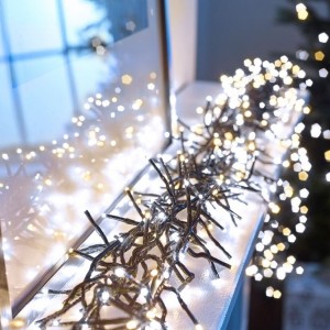 Nova Garden TWW 720 Cool & Warm White Mix LED Cluster Christmas Lights Nova Garden TWW 720 Cool & Warm White Mix LED Cluster Christmas Lights