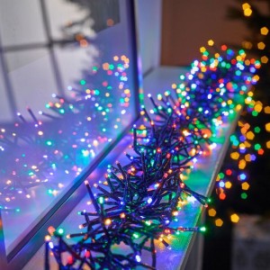 960 Multi Colour LED Cluster Christmas Lights 960 Multi Colour LED Cluster Christmas Lights