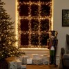 960 Warm White LED Cluster Christmas Lights