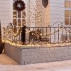 960 Warm White LED Cluster Christmas Lights