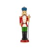 Nova Garden TWW Polyresin Noel Red 3ft Christmas Nutcracker with Staff - PRE ORDER