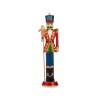 Nova Garden TWW Polyresin Norbert Red 3ft Christmas Nutcracker with Staff - PRE ORDER