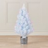 Nova Garden TWW 3ft Pink & White Fibre Optic Artificial Christmas Tree