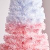 Nova Garden TWW Eclipse 7ft Pink & White Fibre Optic Artificial Christmas Tree