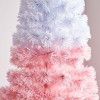 Nova Garden TWW Eclipse 7ft Pink & White Fibre Optic Artificial Christmas Tree