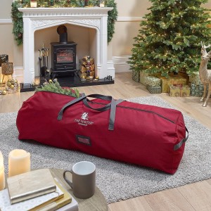 Nova Garden TWW Red Fabric 6ft-7.5ft Artificial Christmas Tree Storage Bag Nova Garden TWW Red Fabric 6ft-7.5ft Artificial Christmas Tree Storage Bag