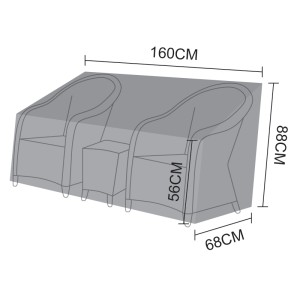 Nova Garden Furniture Isabella Black 3 Piece Lounge Set Cover Nova Garden Furniture Isabella Black 3 Piece Lounge Set Cover