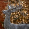 Nova Garden Grey 76cm Proud Standing Christmas Reindeer