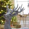 Nova Garden Grey 76cm Proud Standing Christmas Reindeer