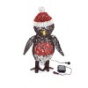 Nova Garden TWW Rattan Christmas Robin Figure