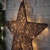 Nova Garden TWW Rattan Christmas 70cm Brown Star Decoration