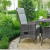 Nova Garden Furniture Ruxley Grey Rattan 6 Seat Round Dining Set