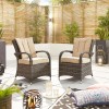 Nova Garden Furniture Olivia Brown Rattan 8 Seat Round Dining Set