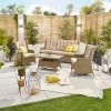 Nova Garden Furniture Thalia WillowÂ Rattan 3 Seater Sofa Set