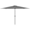 Nova Ciara White Wash Rattan Left Hand Corner Dining Set with Parasol Hole