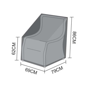 Nova Garden Furniture Oyster High Back Armchair Cover Nova Garden Furniture Oyster High Back Armchair Cover