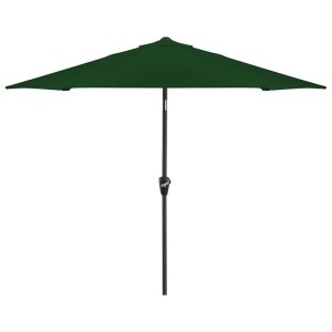 Nova Garden Furniture Antigua Green 3m Round Aluminium Table Parasol