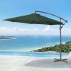 Nova Garden Furniture Barbados Green 3m Round Cantilever Parasol