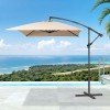 Nova Garden Furniture Barbados Beige 3m x 2m Rectangular Cantilever Parasol