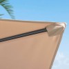 Nova Garden Furniture Barbados Beige 3m x 2m Rectangular Cantilever Parasol