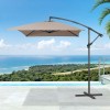 Nova Garden Furniture Barbados Taupe 3m x 2m Rectangular Cantilever Parasol