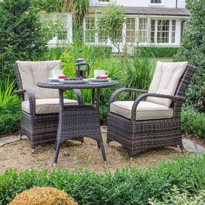 Nova Garden Furniture Olivia Brown Weave 2 Seat Bistro Set Nova Garden Furniture Olivia Brown Weave 2 Seat Bistro Set