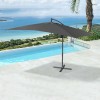 Nova Garden Furniture Barbados Grey 3m x 2m Rectangular Cantilever Parasol