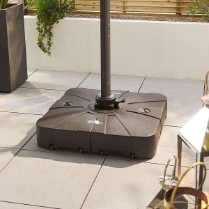 Nova Garden Furniture 100 Litre Sand & Water Fillable Cantilever Parasol Base Nova Garden Furniture 100 Litre Sand & Water Fillable Cantilever Parasol Base