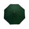 Nova Garden Furniture Dominica Deluxe Green 3m Round Wooden Parasol