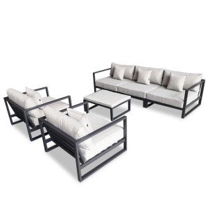 Nova Garden Furniture Alessandria Grey Frame Aluminium 3 Seat Sofa Set Nova Garden Furniture Alessandria Grey Frame Aluminium 3 Seat Sofa Set