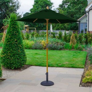 Nova Garden Furniture Dominica Green 2m Round Wooden Parasol Nova Garden Furniture Dominica Green 2m Round Wooden Parasol