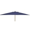 Nova Garden Furniture Dominica Navy 3m x 2m Rectangular Wooden Parasol