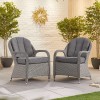 Nova Garden Furniture Leeanna White Wash Rattan 8 Seat Oval Dining Set