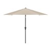 Nova Garden Furniture 2m/2.4m/2.5m Round Parasol Cover in Black