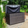 Nova Garden Furniture Brown Rattan Large Storage Box