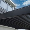 Nova Garden Furniture Titan Grey 3.6m x 3m Rectangular Aluminium Wall Mounted Pergola