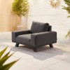 Nova Garden Furniture Tranquility Dark Grey Fabric Lounge Chair
