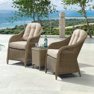 Nova Garden Furniture Isabella Willow 3 Piece Rattan Lounge Set Nova Garden Furniture Isabella Willow 3 Piece Rattan Lounge Set